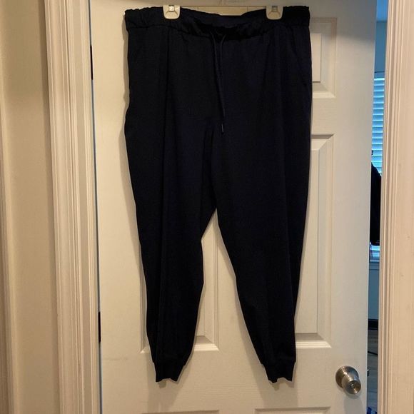 lululemon athletica Pants - Lululemon joggers navy blue 18